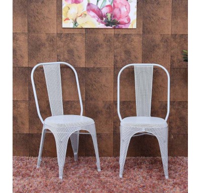 Nia Perfo Steel Chair (Set of 2 ) 